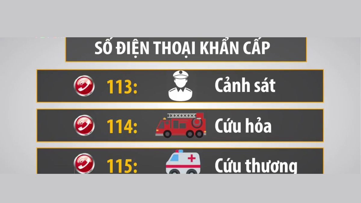 Tips an toàn để tránh phải gọi số khẩn cấp