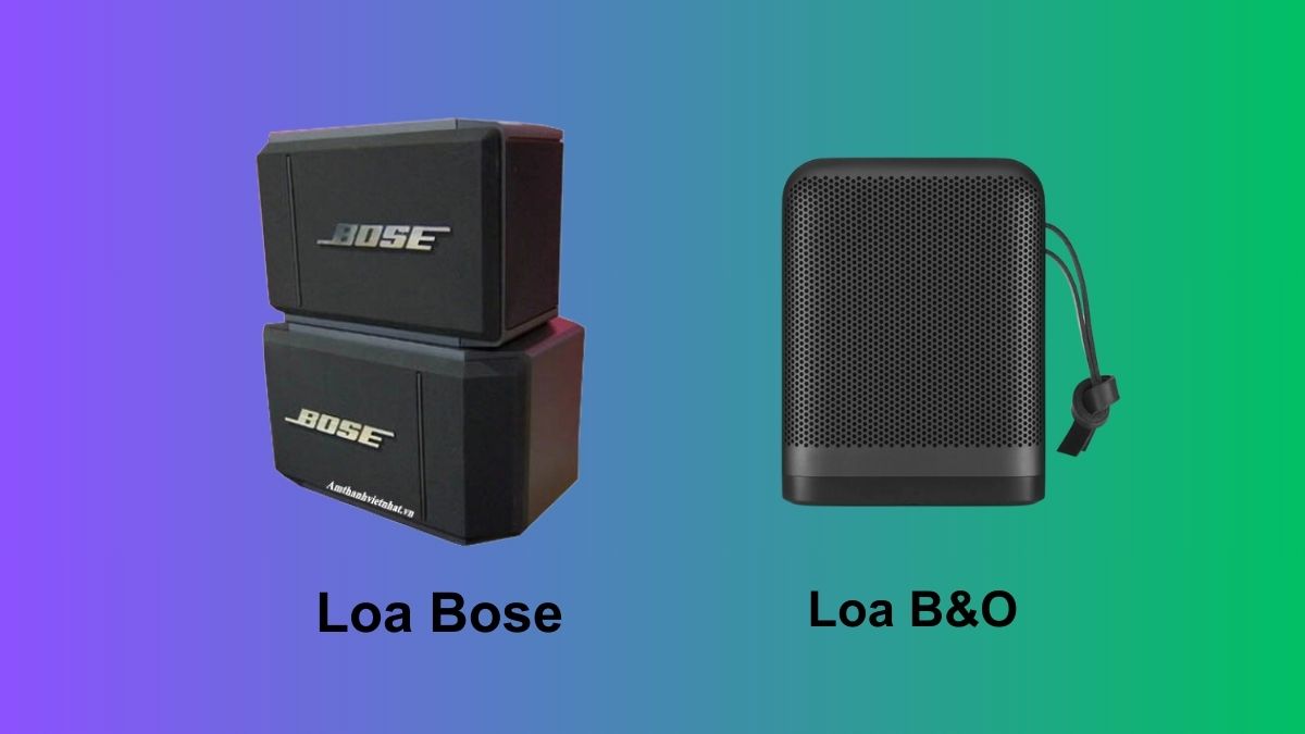 Comparing Bose and B&O Speakers Which is the Better Quality, More
