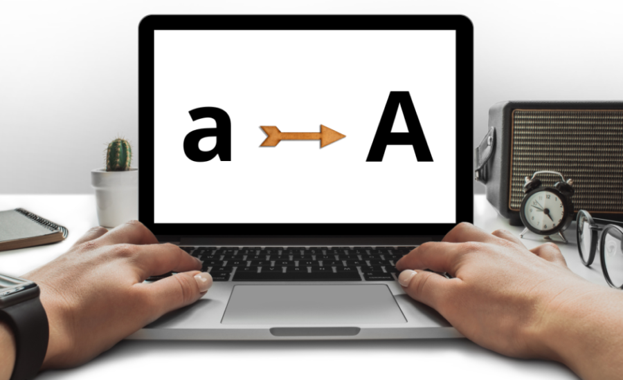 Transforming lowercase text to UPPERCASE in Word, Excel, and vice versa