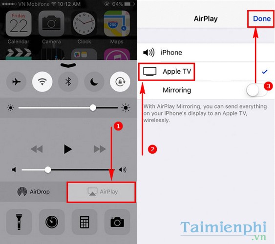 How to connect iPhone to TV via USB and WiFi, play iPhone games on TV