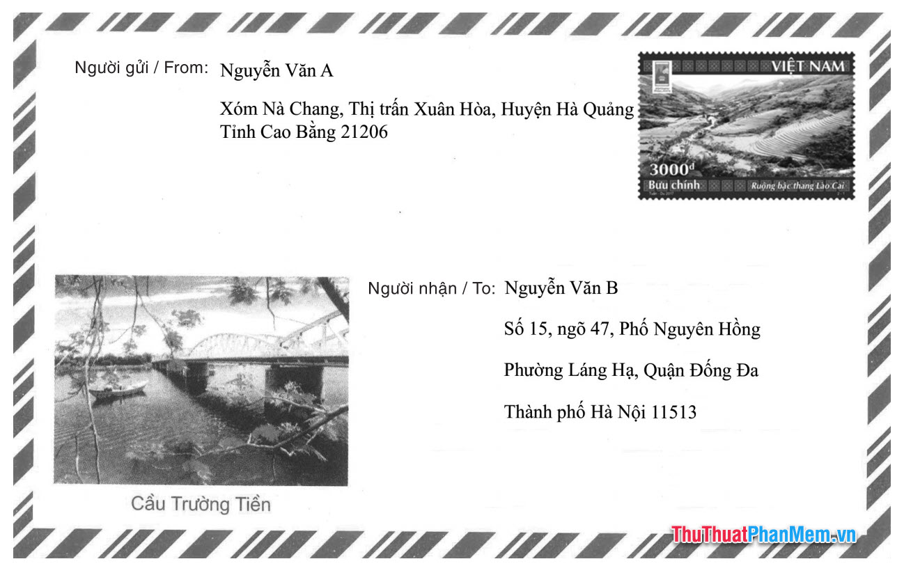 Postal Code for Cao Bang - Zip Code for the provincial post offices in Cao Bang