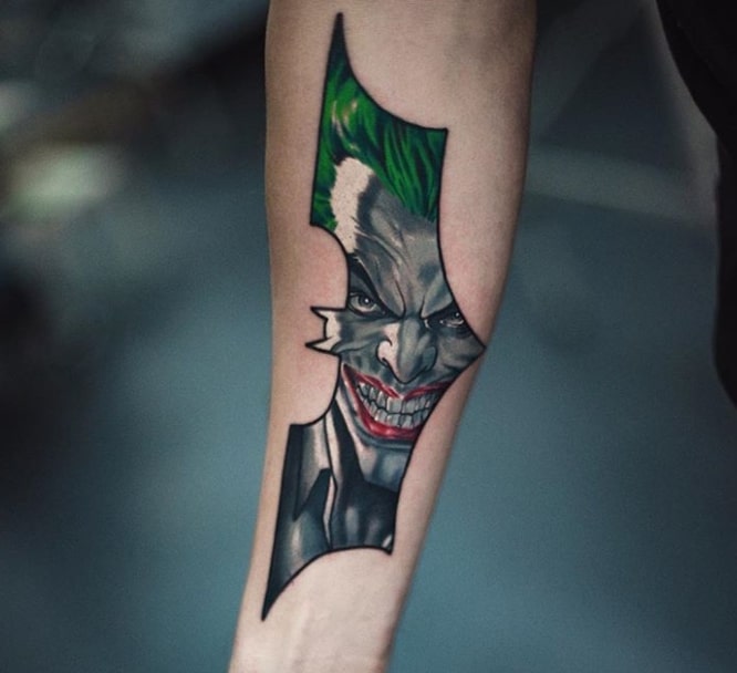 15 Best Joker Tattoo Designs And Meanings | Styles At Life