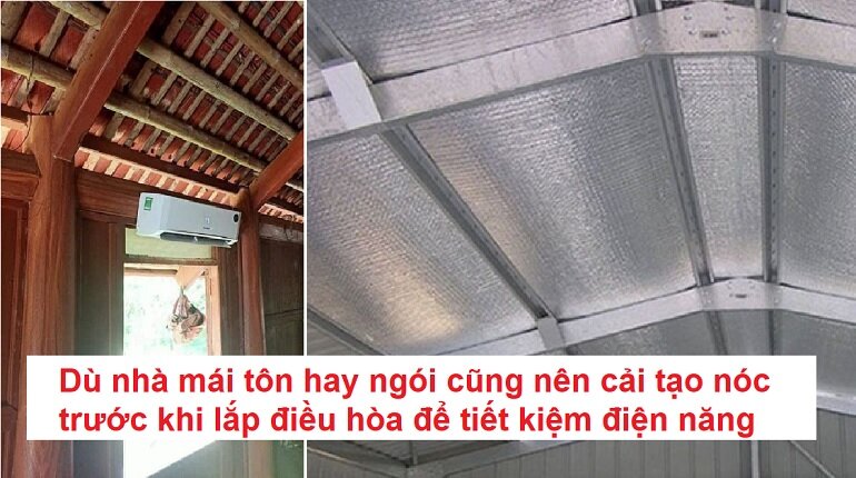 Hướng dẫn lắp đặt máy lạnh cho nhà mái tôn | Mytour.vn