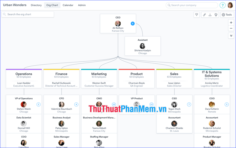 Top 5 best organizational chart software today 2024