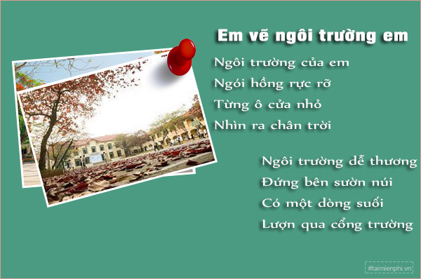 Bài Thơ Về Trường Học Lớp 2 - Tuyển Tập Những Bài Thơ Hay Nhất