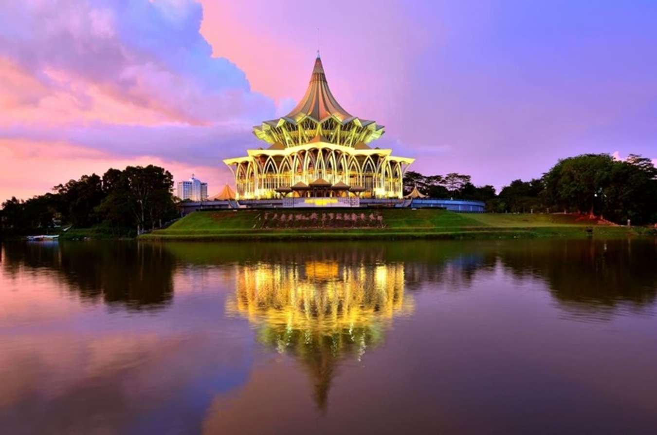 Iconic state assembly building. #Sarawak #Borneo | Photo works, Sarawak,  Building