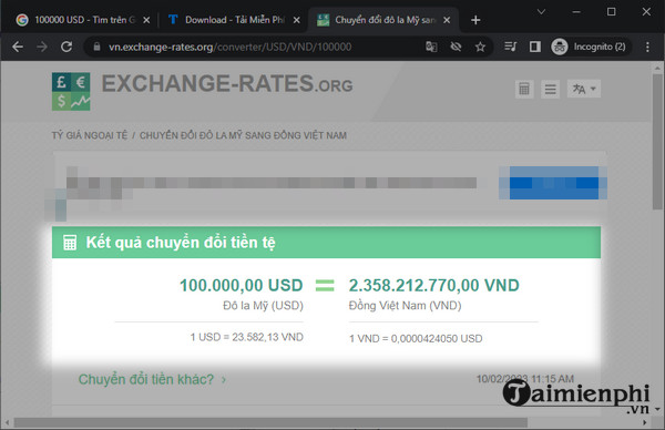 Result valuta-i-vietnam-vietnamesisk-dong-vnd