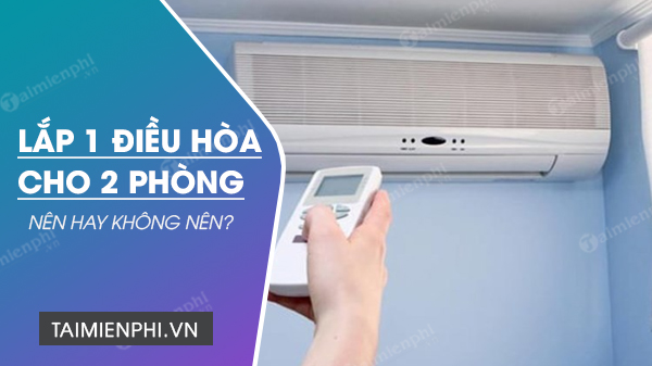 One air conditioner hot sale for two rooms