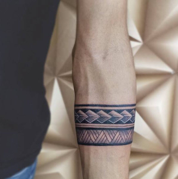 Tattoo Artist Rekha Prajapati on Instagram | Forearm band tattoos, Wrist  tattoos for guys, Arm tattoos for guys