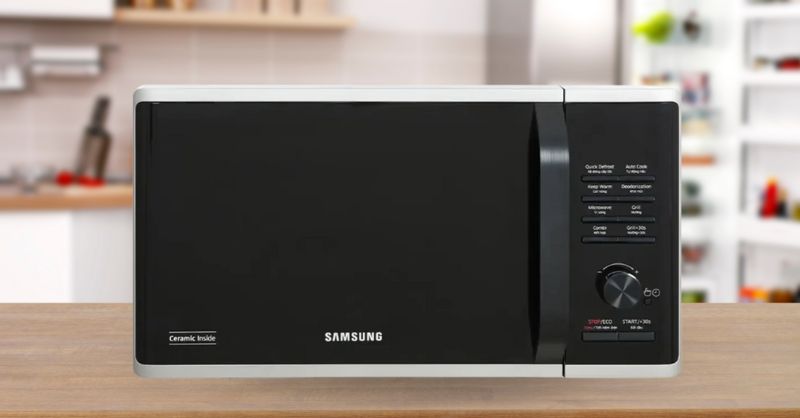 Cách sử dụng lò vi sóng Samsung Ceramic Inside hiệu quả và an toàn