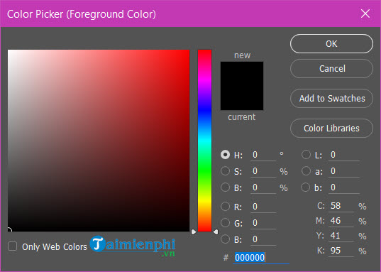 How to get colors in Photoshop, copy colors, save colors