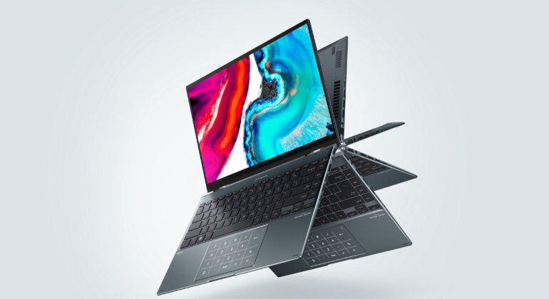 Hàng cũ Laptop ASUS Zenbook 14 Flip OLED UP5401ZA-KN101W | Giá rẻ