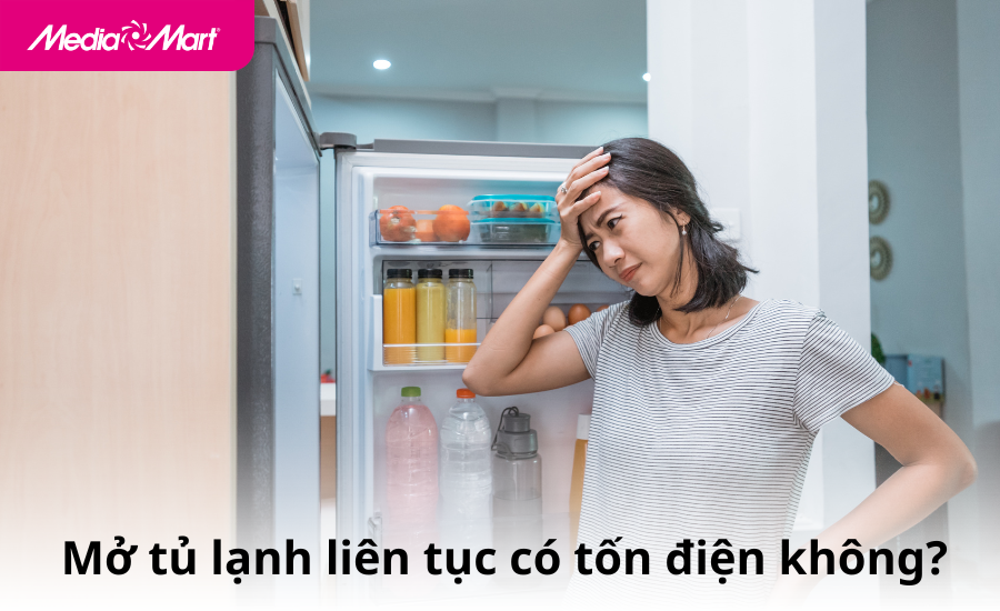 Answering Does continuously opening the fridge consume electricity?