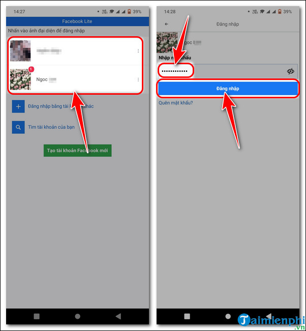 How to log in to facebook lite on android and iphone