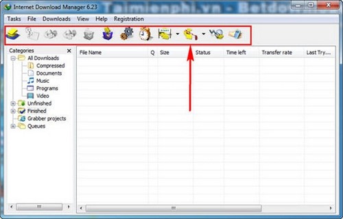 Customize IDM Interface, Change Themes for IDM