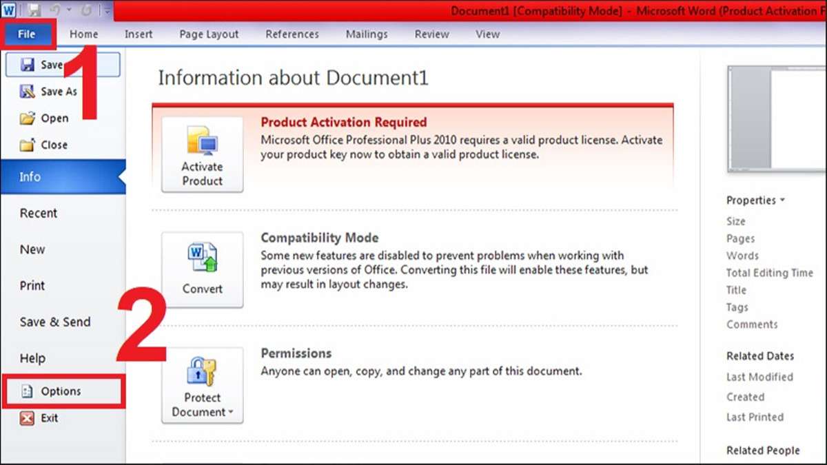 How to Display Toolbar in Word 2019, 2016, 2010, 2003