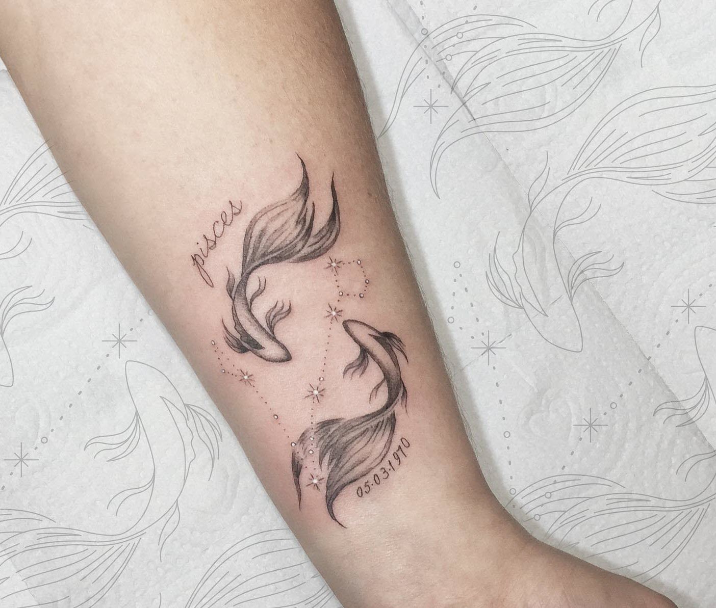 16 Meaningful Tattoos for Pisces - Brit + Co