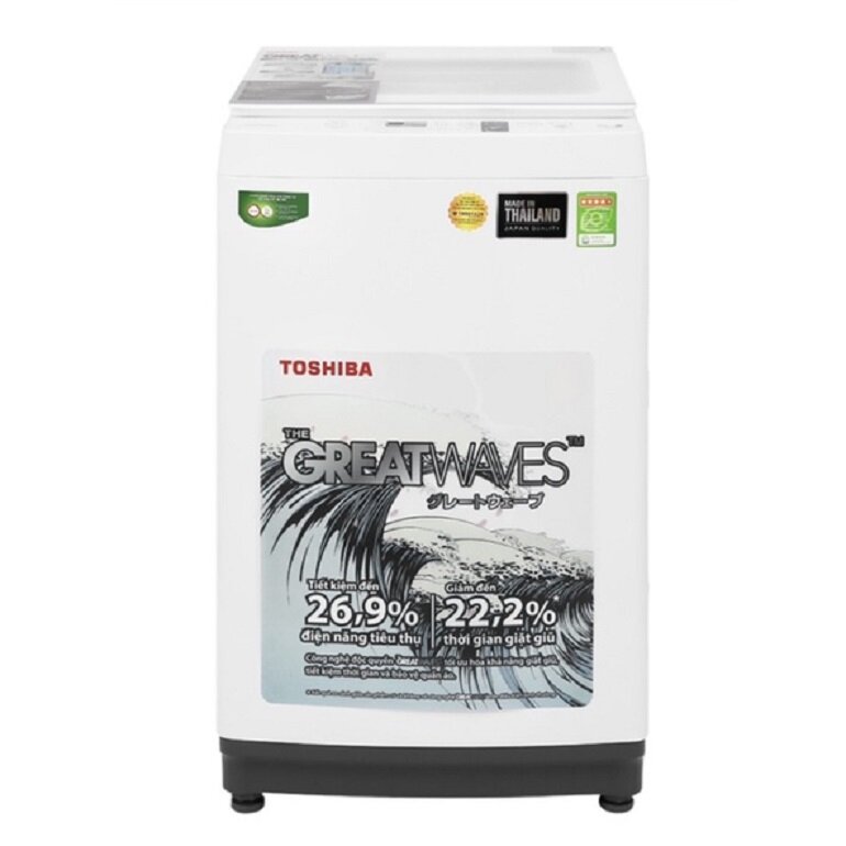 Explore the superior washing technology of the Toshiba 9kg toploading