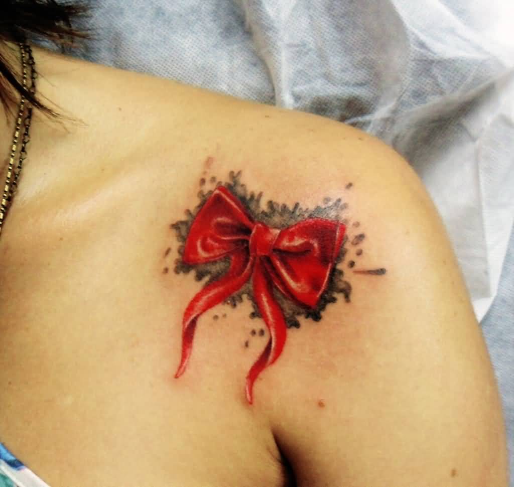 30 Cute Ribbon Tattoos for Women | Art and Design