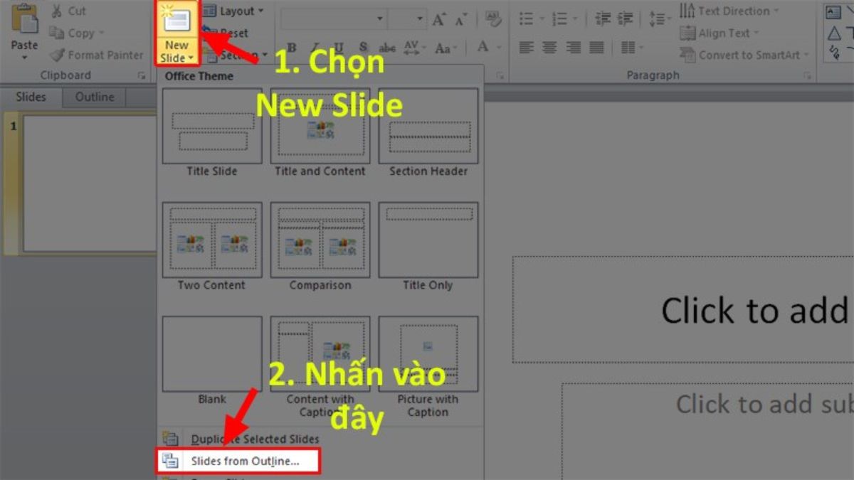 How To Convert Word To Powerpoint 2010