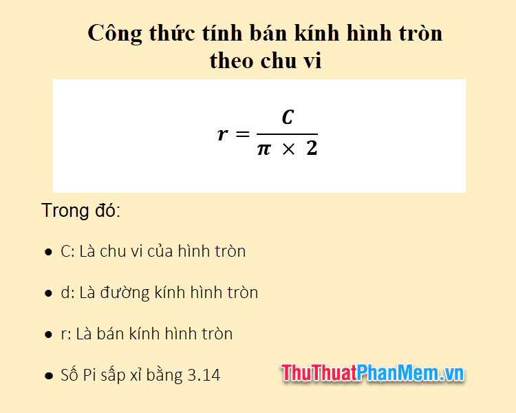 Công Thức Tính Bán Kính Của Đường Tròn: Hướng Dẫn Chi Tiết Và Ứng Dụng Thực Tiễn