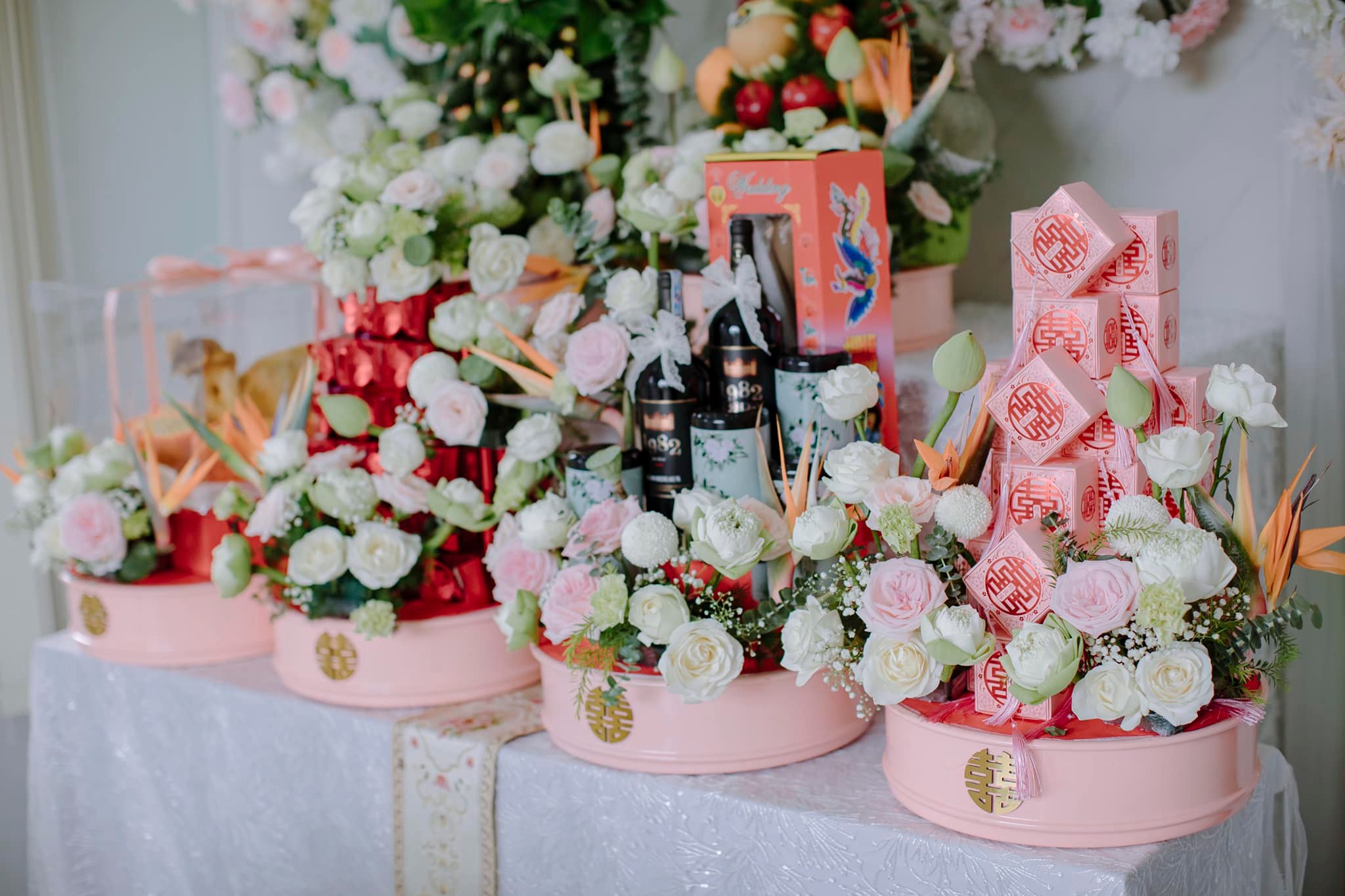 What are the 6 wedding fruit trays? Meaning of each wedding fruit tray