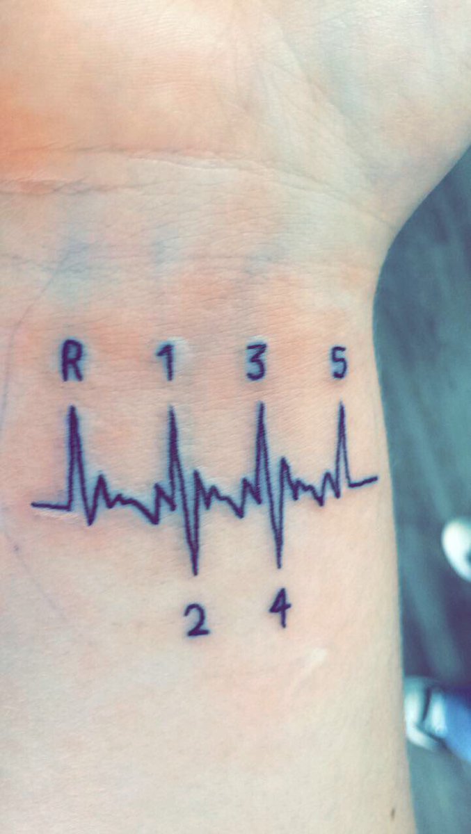 Thump Unique Heartbeat Heart Rhythm Temporary Tattoo – MyBodiArt