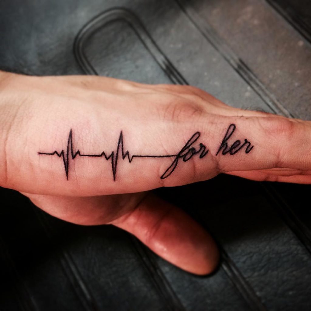 Yash Patel (silvassa landmark) | S heartbeat designs tattoos | Instagram