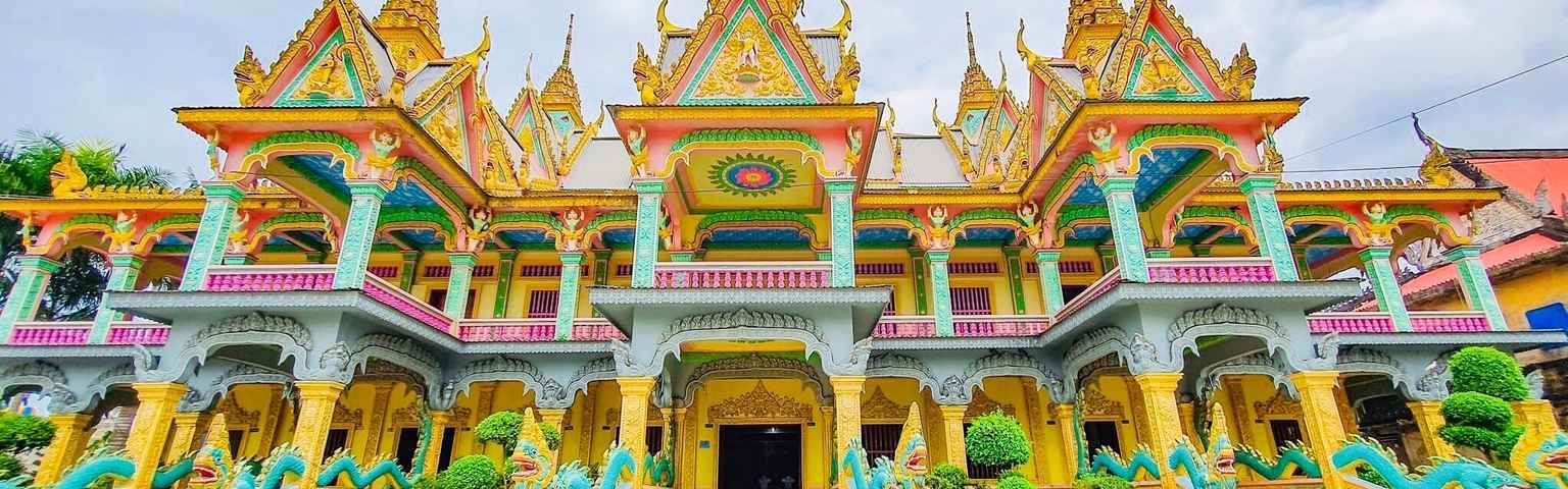 Som Rong Pagoda - Impressions of Khmer Architecture in Southern Vietnam