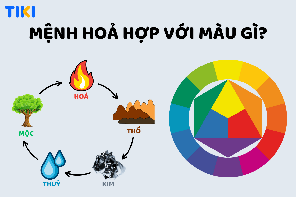 Mệnh Hoả Hợp Hoa Màu Gì