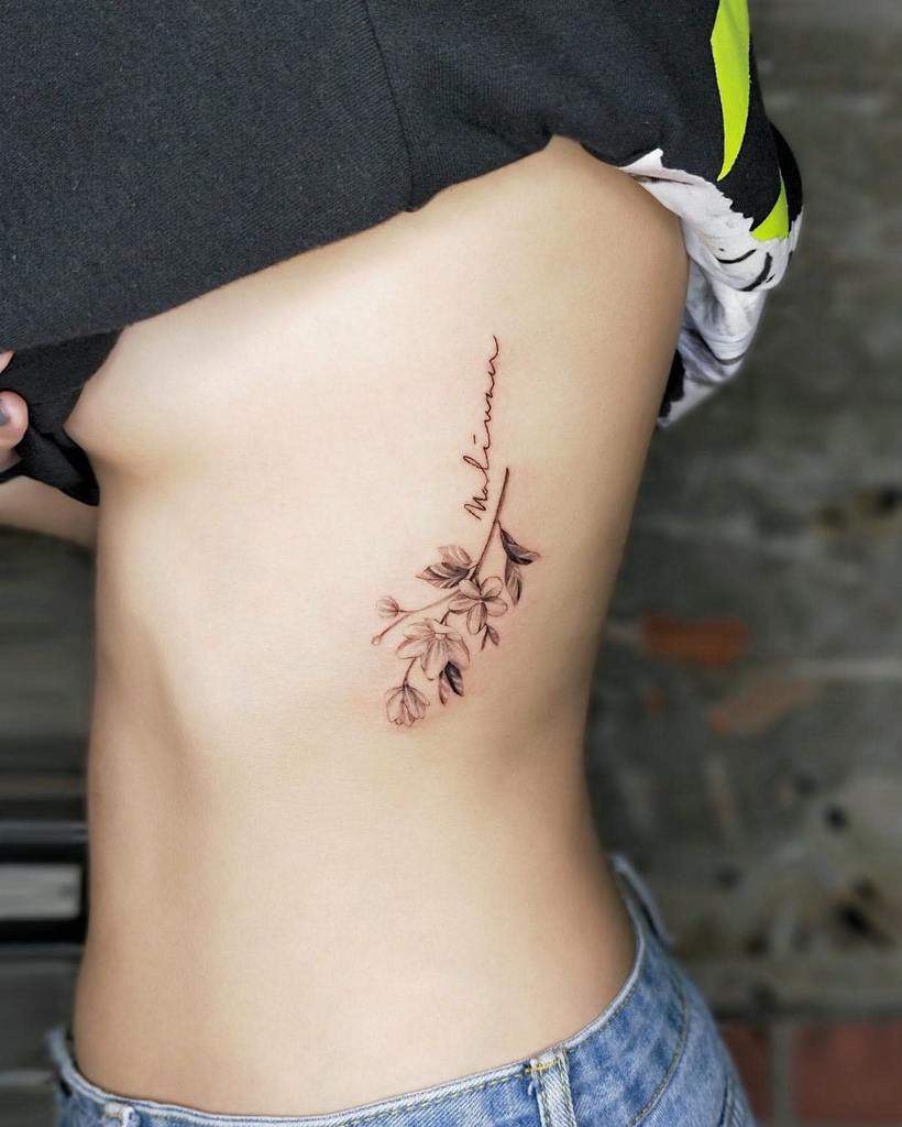 Small rib tattoos, Tiny tattoos, Rib tattoos for women quotes