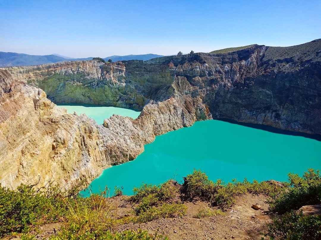 Explore the peculiar Kelimutu Lake with its continuously changing ...