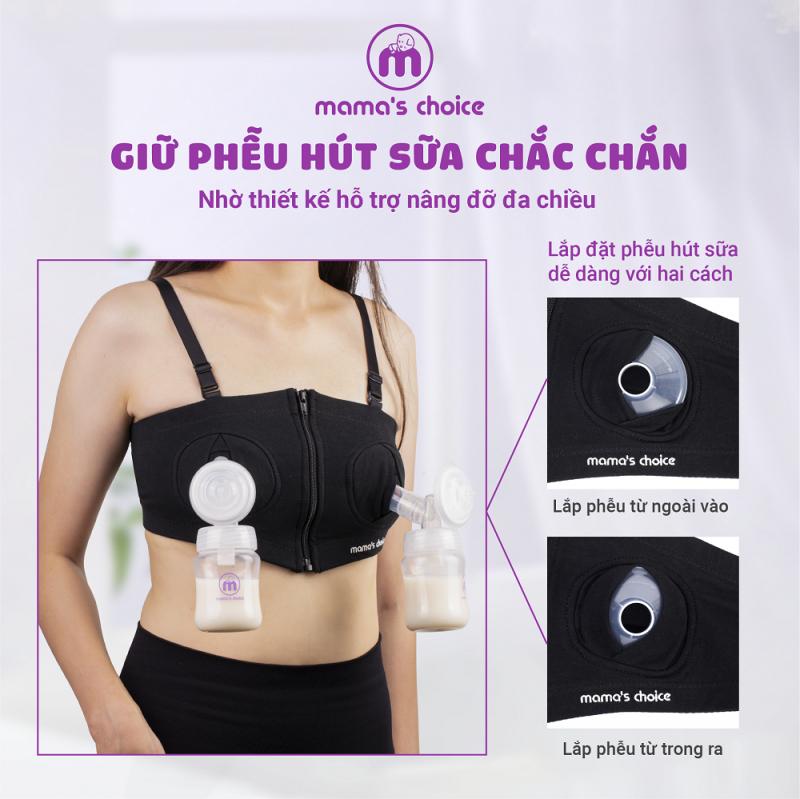 Hands-Free Breast Pump Bra Adjustable Zipper Pumping Bra Fitting for  Breastfeeding Pumps Nursing Bra - AliExpress