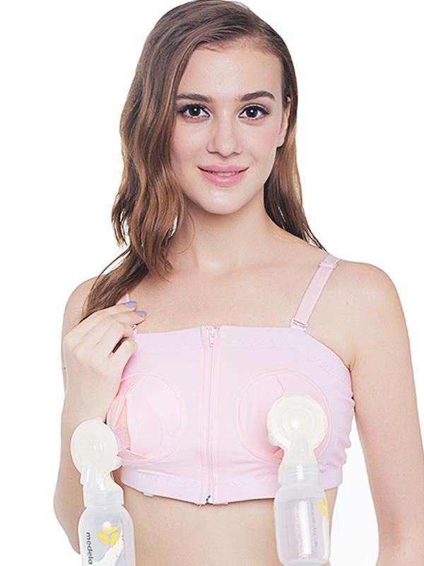 Adjustable Fit Hands Free Pumping Bra 