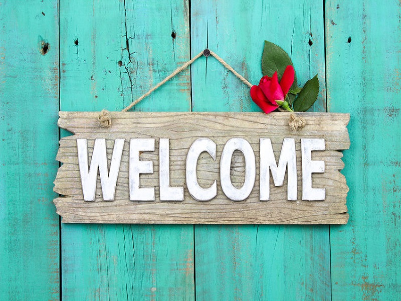 Beautiful welcome images