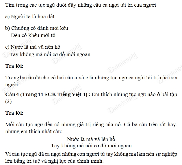 Tục Ngữ Ca Ngợi Tài Trí của Con Người: Bí Quyết Thành Công và Sáng Tạo