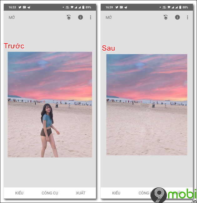 Learn how to remove people from photos using Snapseed