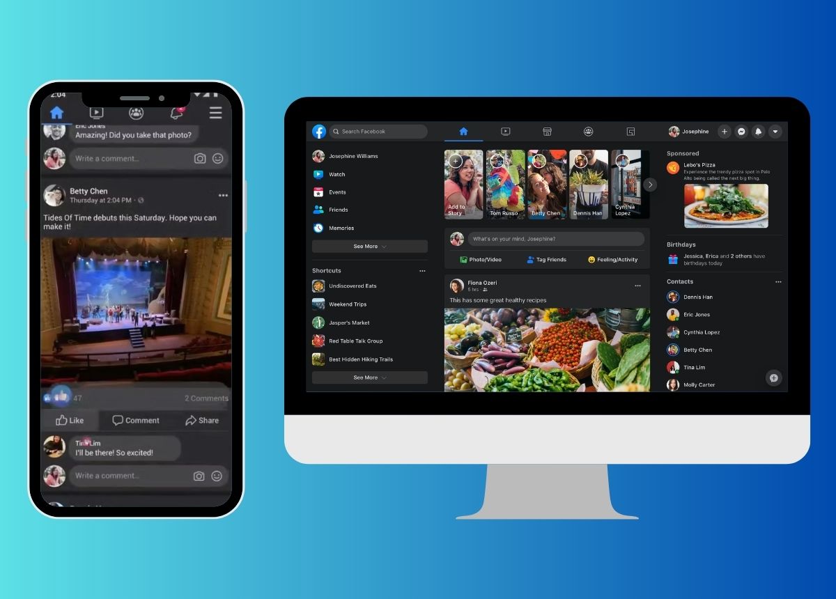 Simple and Quick Method to Activate Dark Mode on Facebook Mytour