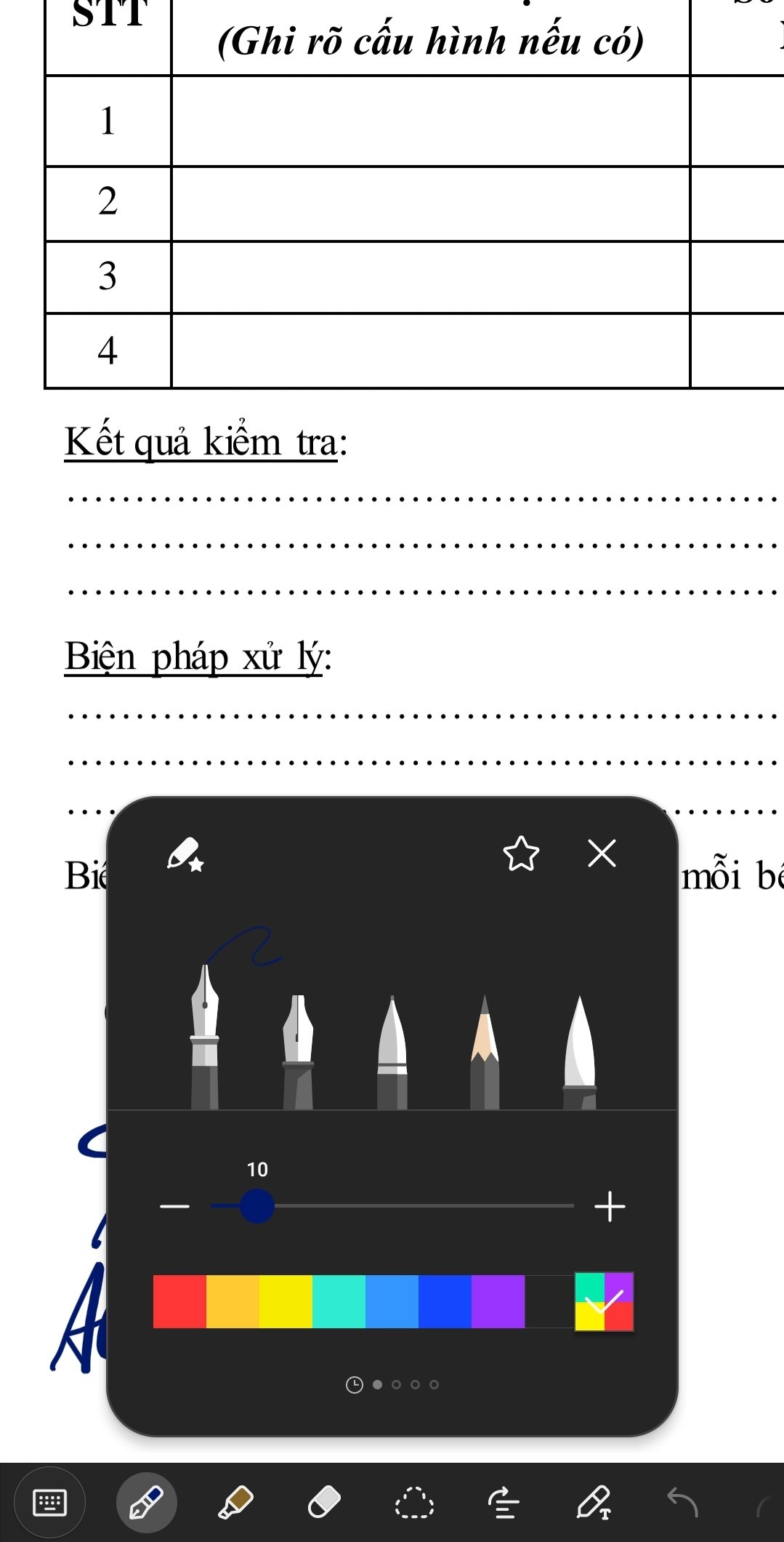 Cách ký bằng SPEN trên file PDF