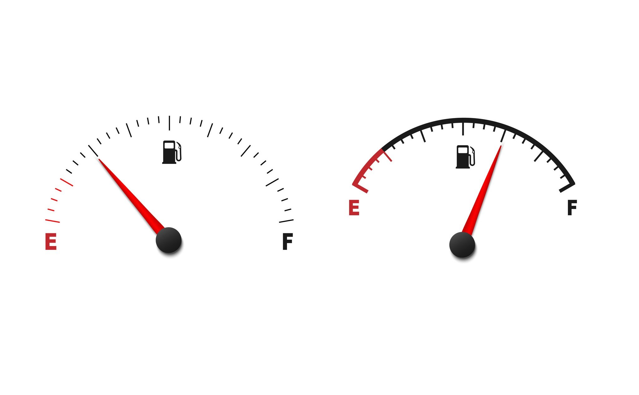 How does a fuel gauge work?