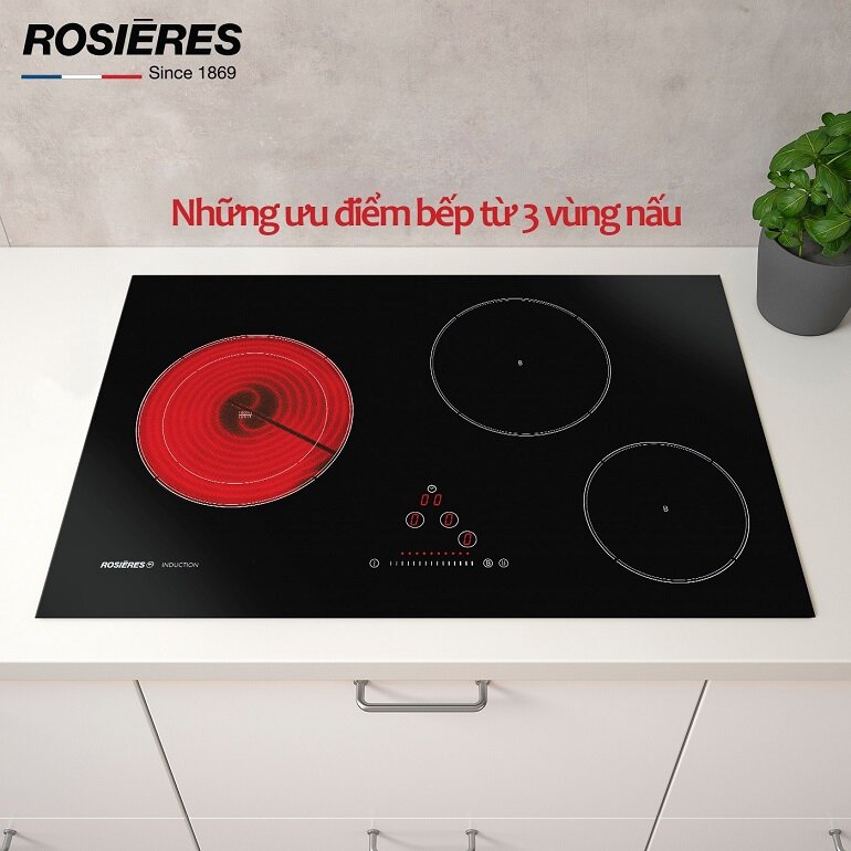 Detailed Analysis of Rosieres PMI732N 3Zone Induction Cooktop Mytour.vn