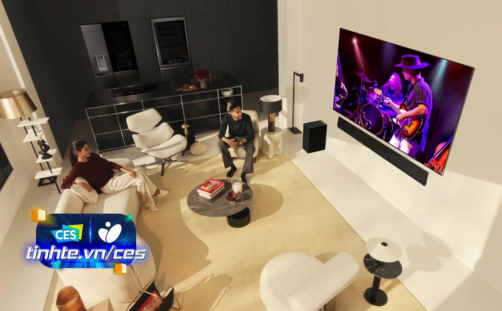 Sự kiện CES24: LG ra mắt dòng TV 2024 tích hợp công nghệ xử lý hình ảnh AI