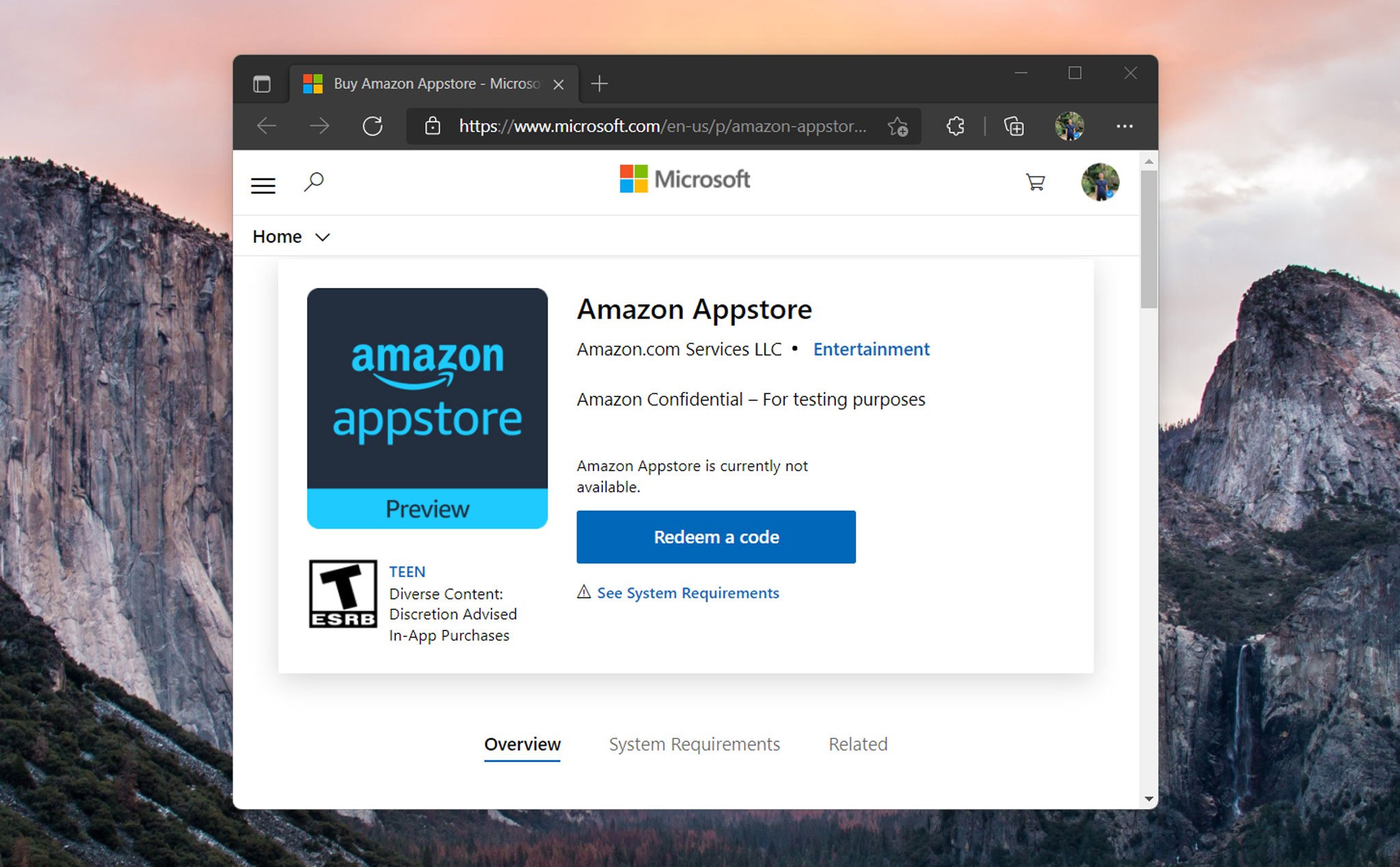 Amazon Appstore Trình Làng Trên Microsoft Store