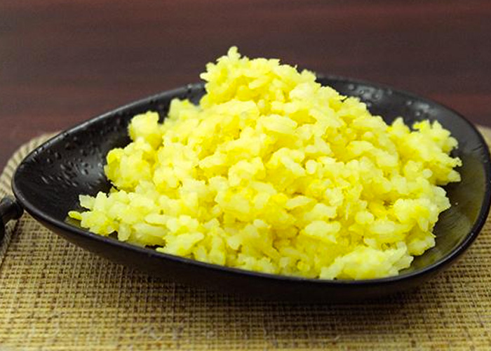 Simple recipe for making delicious green bean sticky rice using a rice