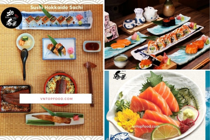 Recent popular sushi restaurants with authentic Japanese taste - Mytour