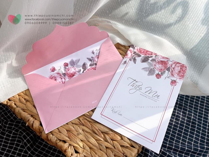 Canyon Rose Envelope- Baronial Envelope - Wedding Invitation Envelope