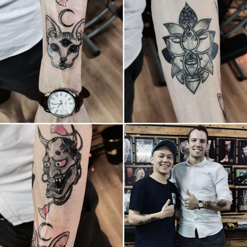 Top 10 Beautiful Artistic Tattoo Studios in Hoan Kiem District, Hanoi ...