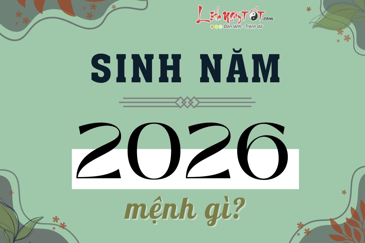 Tuổi Ngọ Sinh Năm 2026 Mệnh Gì? - Tất Cả Bạn Cần Biết