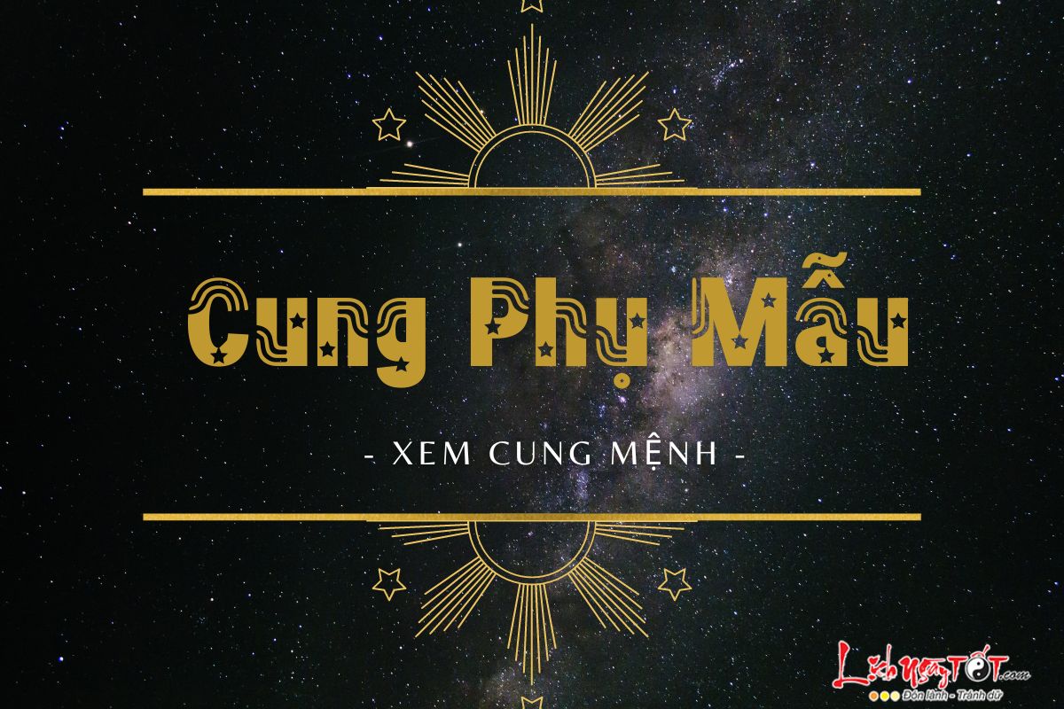 Sao Thái Dương ở Cung Phụ Mẫu