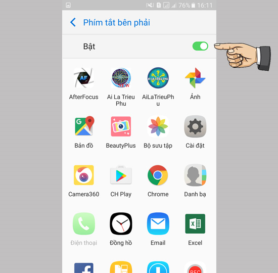 Turning off the lock screen camera icon on Samsung J7 Prime Mytour